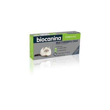 MULTIVERMYX CHAT plus de 2 kg boite de 2 cp MULTIVERMYX CHAT plus de 2 kg boite de 2 cp