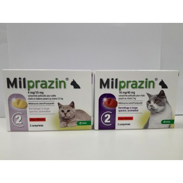 MILPRAZIN comprimés CHATS MILPRAZIN comprimés CHATS