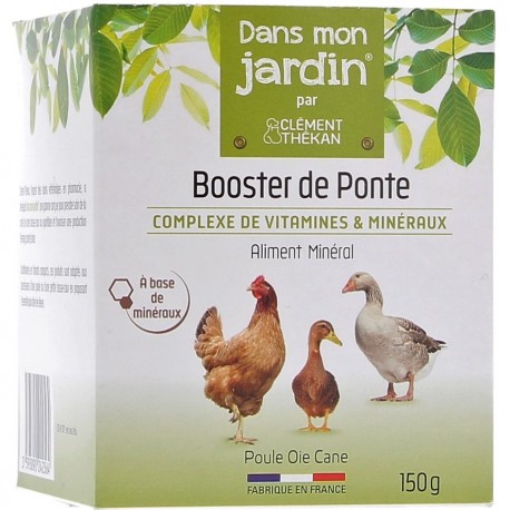 dans mon jardin BOOSTER DE PONTE dans mon jardin BOOSTER DE PONTE