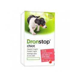 DRONSTOP CHIOT (+ SER 5 ML)    fl/50 ml  susp buv