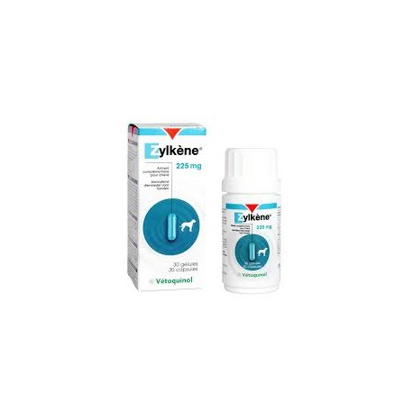 ZYLKENE 225 MG (10-20 KG) boite de 30 ou 100 gélules ZYLKENE 225 MG (10-20 KG) boite de 30 ou 100 gélules