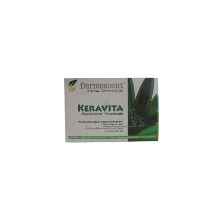 DERMOSCENT KERAVITA CHIEN-CHAT b/30 cpr DERMOSCENT KERAVITA CHIEN-CHAT b/30 cpr
