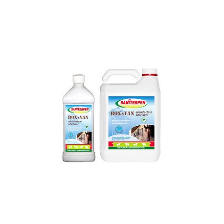 SANITERPEN BOX & VAN DESINF. bid/1 l ou 5 l SANITERPEN BOX & VAN DESINF. bid/1 l ou 5 l