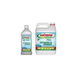 SANITERPEN DK  INSECT.    en flacon de 1 et 5 litres et 3 doses de 60 ml