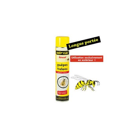 SANITERPEN insecticide guêpes et frelons bombe 600 ml SANITERPEN insecticide guêpes et frelons bombe 600 ml