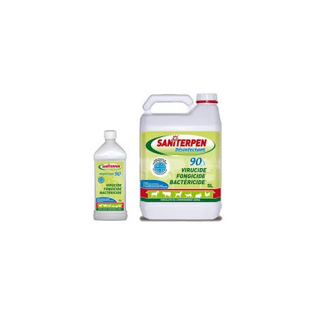 SANITERPEN 90 en flacon de 1 ou 5 litres SANITERPEN 90 en flacon de 1 ou 5 litres
