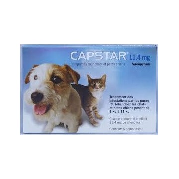 CAPSTAR 11,4 MG b/6 cpr CAPSTAR 11,4 MG b/6 cpr