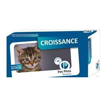 PET PHOS FELIN croissance boite de 24 ou 96 comprimés PET PHOS FELIN croissance boite de 24 ou 96 comprimés