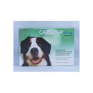 CAPSTAR 57 MG b/6 cpr CAPSTAR 57 MG b/6 cpr