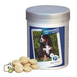 PET-PHOS CROISSANCE P/CA 2 par 100 ou 500 et spécial gd chiens