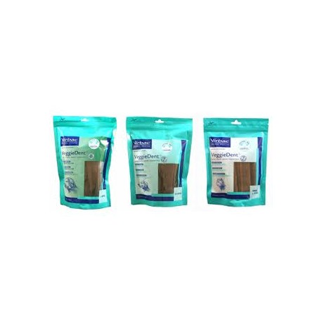 VEGGIEDENT lamelles à macher pour chien en XS, S, M et L VEGGIEDENT lamelles à macher pour chien en XS, S, M et L