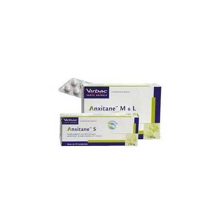 ANXITANE S CHAT/PT CHIEN ou M et L comprimés ANXITANE S CHAT/PT CHIEN ou M et L comprimés