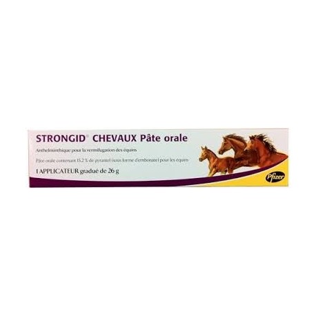 Strongid chevaux Pâte orale Strongid chevaux Pâte orale