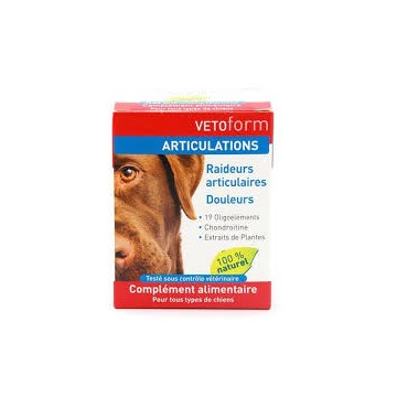 VETOFORM CHIEN ARTICULATIONS b/100 g pdr or VETOFORM CHIEN ARTICULATIONS b/100 g pdr or