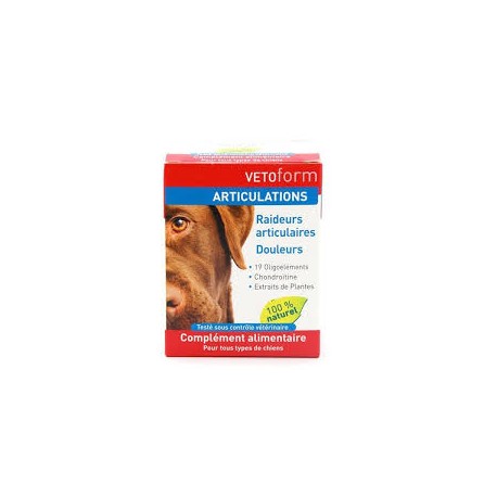 VETOFORM CHIEN ARTICULATIONS b/100 g pdr or VETOFORM CHIEN ARTICULATIONS b/100 g pdr or