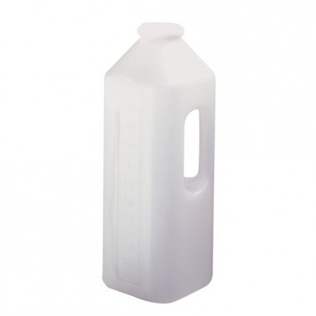 BIBERON VEAU PLASTIQUE AVEC TETINE  2 litres