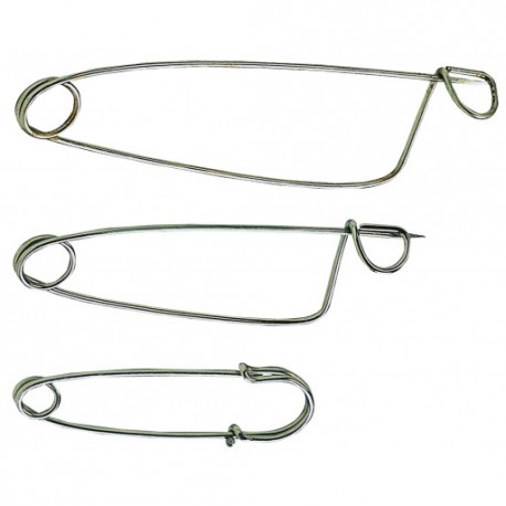 EPINGLE BOUCL. OEILLET 8 CM    skin/5    (101114)