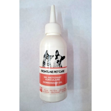 FRONTLINE PETCARE GEL NETTOYANT AURICULAIRE 125 ml FRONTLINE PETCARE GEL NETTOYANT AURICULAIRE 125 ml