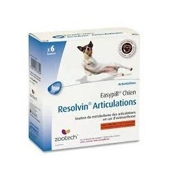 EASYPILL CHIEN RESOLVIN ARTICU b/6*28 g  barres