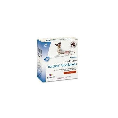 EASYPILL CHIEN RESOLVIN ARTICU b/6*28 g barres EASYPILL CHIEN RESOLVIN ARTICU b/6*28 g barres