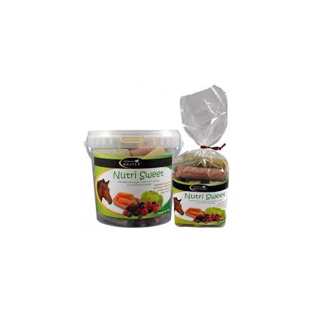 NUTRI SWEET TRIPLES SAVEURS friandises en 250 g ou 1 kg NUTRI SWEET TRIPLES SAVEURS friandises en 250 g ou 1 kg
